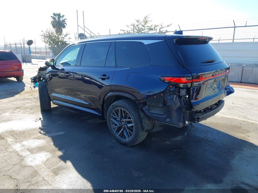 2024 Lexus Tx VIN 5TDAAAB69RS002199 IAAI salvage auction — FRONT & REAR, Salvage Title, sold $20,800 on 2026-09-02 (photo 3)