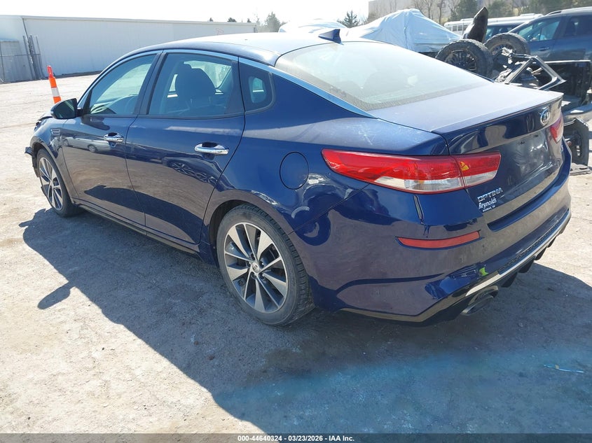 2019 Kia Optima VIN 5XXGT4L33KG294417 IAAI salvage auction — FRONT END, Salvage (Oklahoma), sold $325 on 2026-07-22 (photo 3)