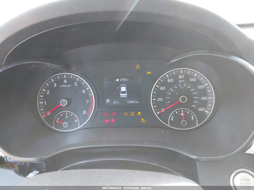 2019 Kia Optima VIN 5XXGT4L33KG294417 IAAI salvage auction — FRONT END, Salvage (Oklahoma), sold $325 on 2026-07-22 (photo 7)
