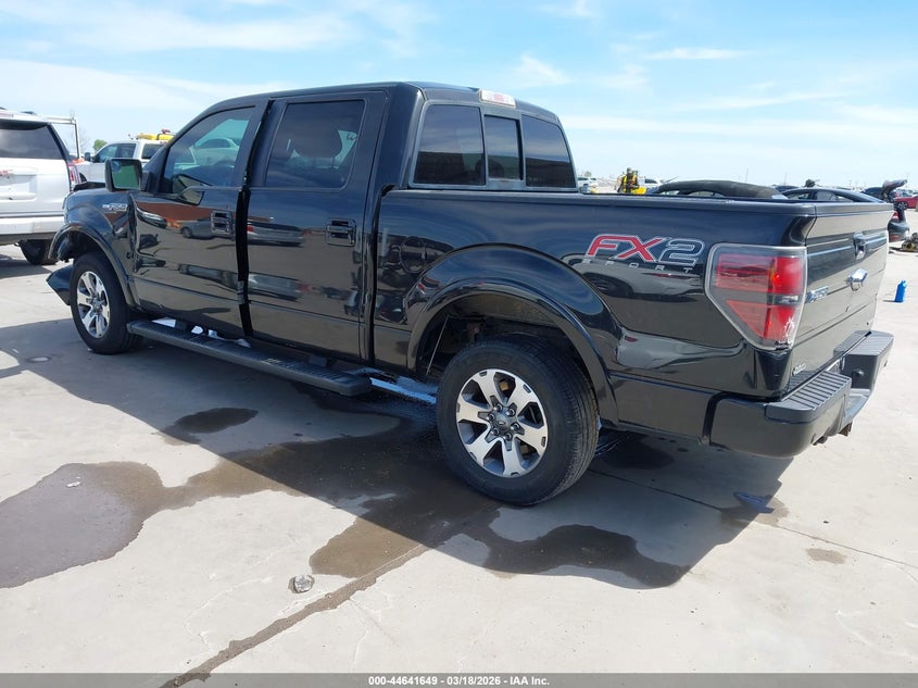 2013 Ford F-150 VIN 1FTFW1CF9DFD48106 IAAI salvage auction — FRONT & REAR, Original (Texas), sold $1,650 on 2026-08-01 (photo 3)
