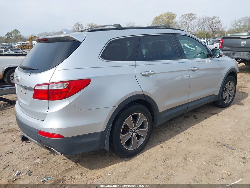 2014 Hyundai Santa fe VIN KM8SM4HF7EU039323 IAAI salvage auction — FRONT END, Salvage Title, sold $800 on 2026-08-26 (photo 4)