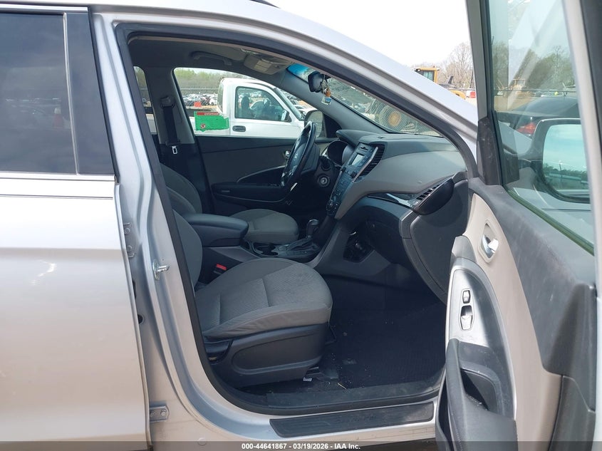 2014 Hyundai Santa fe VIN KM8SM4HF7EU039323 IAAI salvage auction — FRONT END, Salvage Title, sold $800 on 2026-08-26 (photo 5)