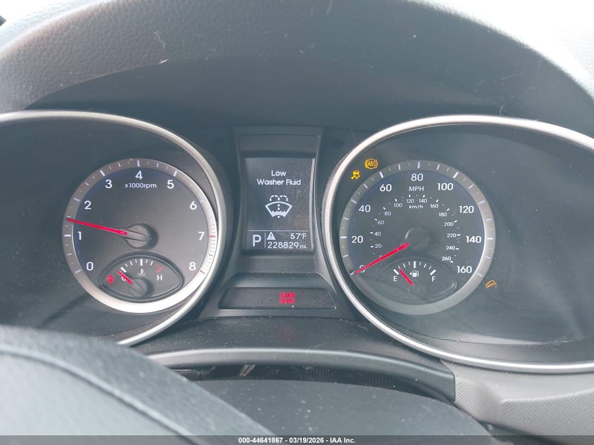 2014 Hyundai Santa fe VIN KM8SM4HF7EU039323 IAAI salvage auction — FRONT END, Salvage Title, sold $800 on 2026-08-26 (photo 7)