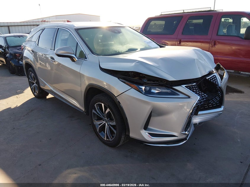 2020 Lexus Rx VIN JTJHGKFA9L2009506 IAAI salvage auction — FRONT END, Salvage Title, sold $19,150 on 2026-07-14 (photo 1)
