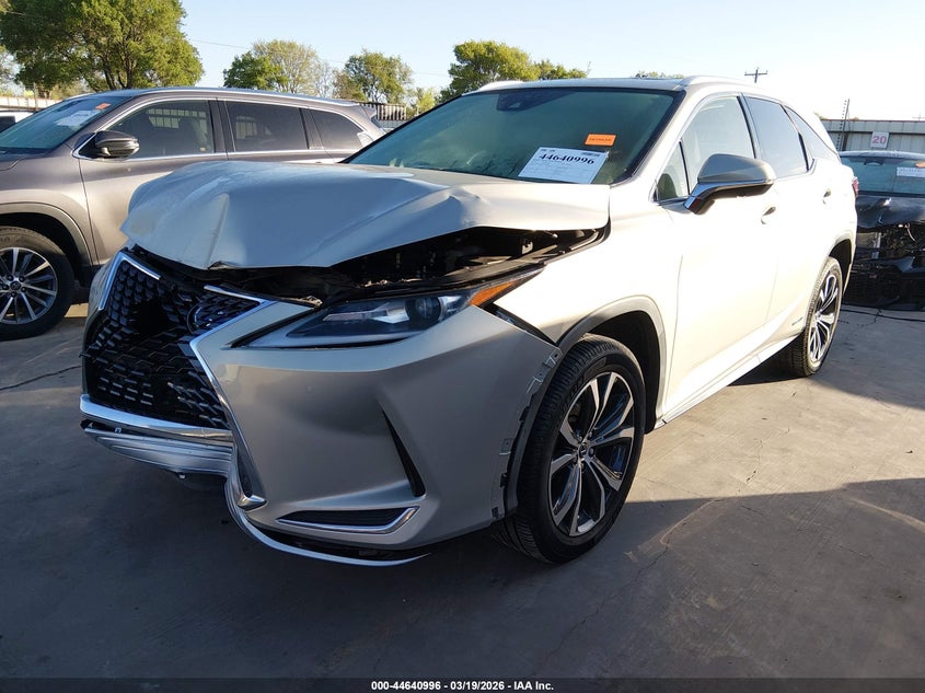 2020 Lexus Rx VIN JTJHGKFA9L2009506 IAAI salvage auction — FRONT END, Salvage Title, sold $19,150 on 2026-07-14 (photo 2)