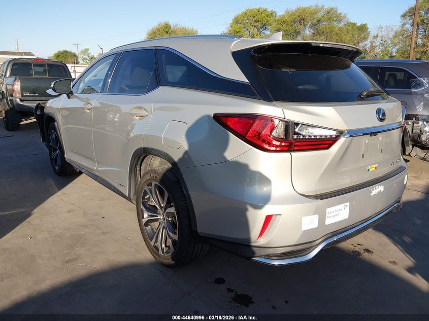 2020 Lexus Rx VIN JTJHGKFA9L2009506 IAAI salvage auction — FRONT END, Salvage Title, sold $19,150 on 2026-07-14 (photo 3)