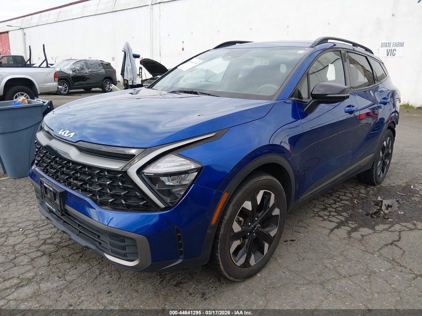 2023 Kia Sportage VIN 5XYK6CAF8PG014793 IAAI salvage auction — REAR END, Salvage Title, sold $5,600 on 2026-07-19 (photo 2)