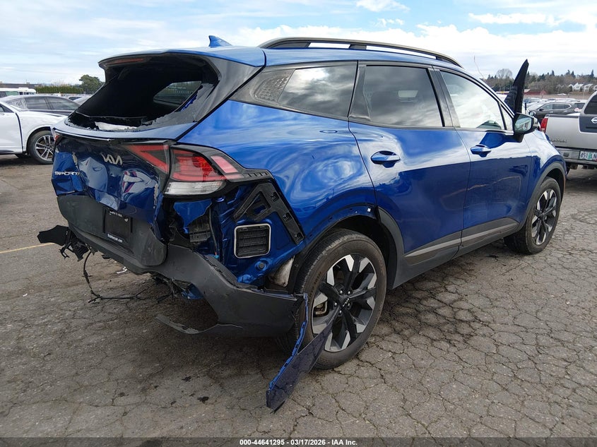 2023 Kia Sportage VIN 5XYK6CAF8PG014793 IAAI salvage auction — REAR END, Salvage Title, sold $5,600 on 2026-07-19 (photo 4)