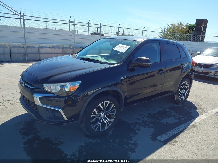 2019 Mitsubishi Outlander VIN JA4AP3AU6KU017328 IAAI salvage auction — LEFT REAR, Salvage Title, sold $2,950 on 2026-07-08 (photo 2)