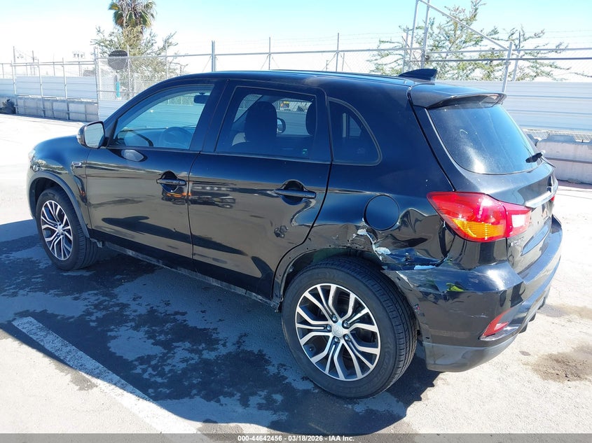 2019 Mitsubishi Outlander VIN JA4AP3AU6KU017328 IAAI salvage auction — LEFT REAR, Salvage Title, sold $2,950 on 2026-07-08 (photo 6)