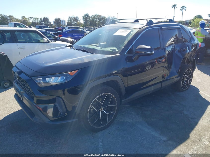 2019 Toyota Rav 4 VIN JTMK1RFV3KD017335 IAAI salvage auction — RIGHT SIDE, Salvage (California), sold $9,450 on 2026-07-30 (photo 2)