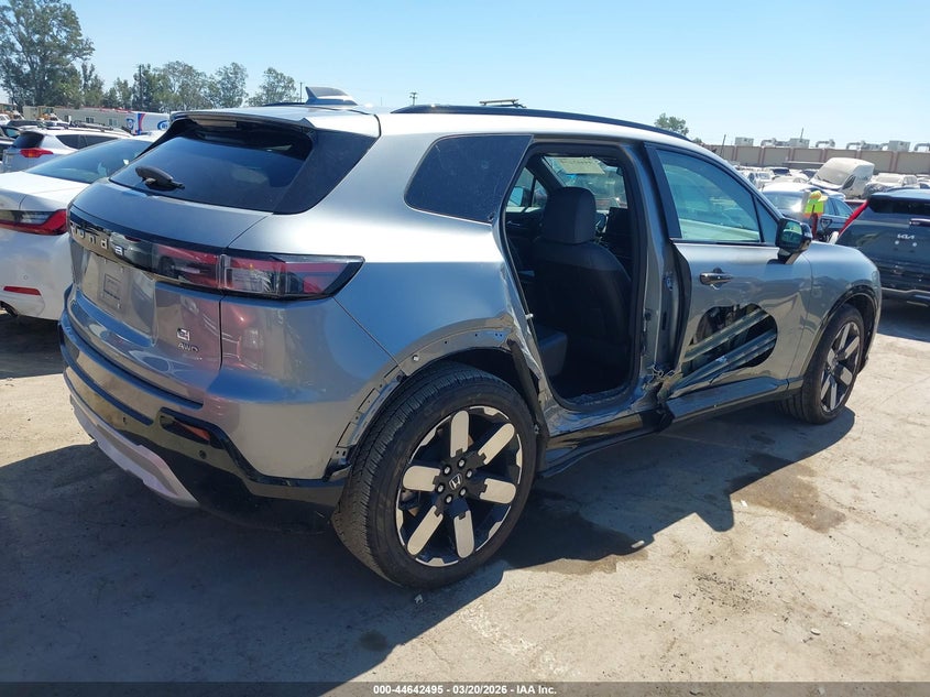 2025 Honda Prologue VIN 3GPKHZRJ0SS515186 IAAI salvage auction — SIDE, Salvage Title, sold $12,200 on 2026-07-09 (photo 4)