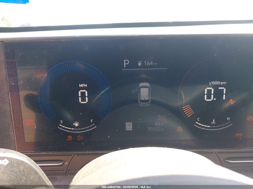 2024 Hyundai Kona VIN KM8HB3AB2RU110046 IAAI salvage auction — FRONT END, Salvage (Texas), sold $9,650 on 2026-07-09 (photo 7)