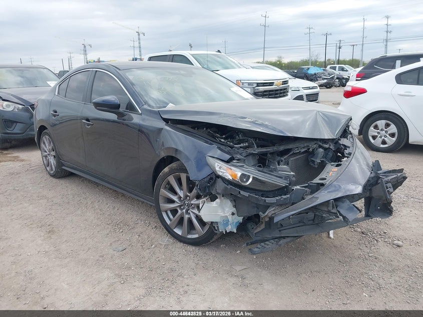 2020 Mazda 3 VIN JM1BPACLXL1175807 IAAI salvage auction — FRONT END, Salvage Title, sold $525 on 2026-08-24 (photo 1)