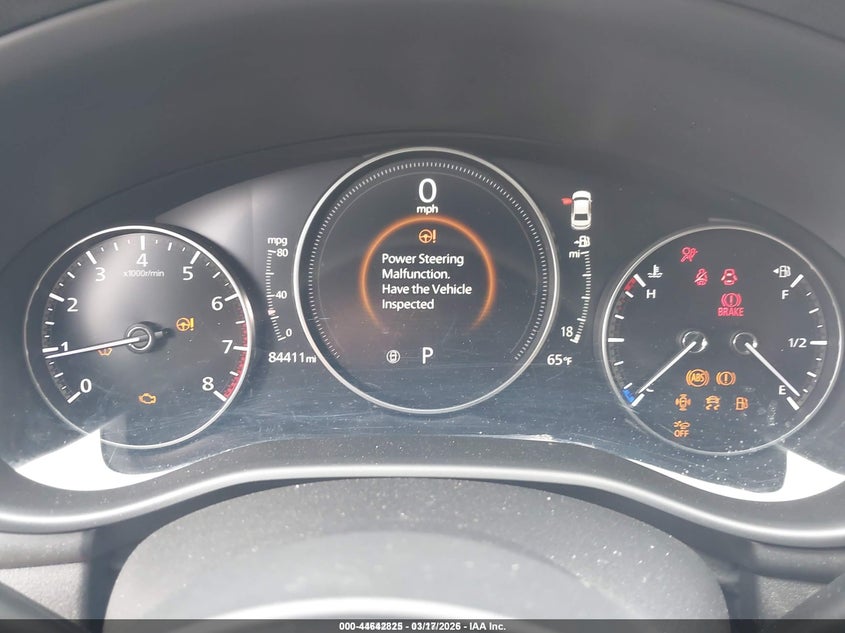 2020 Mazda 3 VIN JM1BPACLXL1175807 IAAI salvage auction — FRONT END, Salvage Title, sold $525 on 2026-08-24 (photo 7)