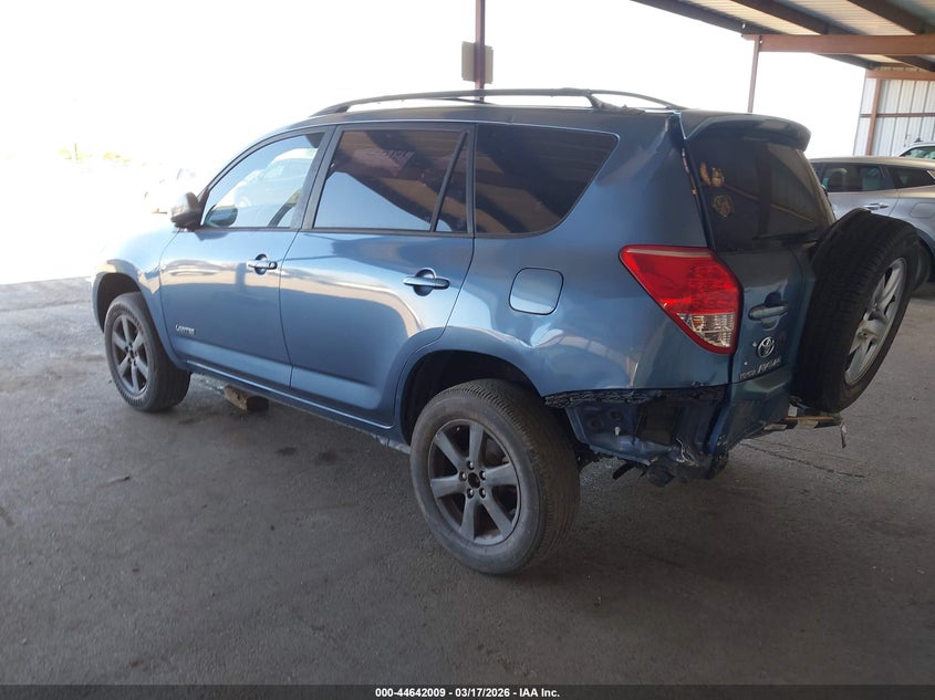 2007 Toyota Rav4 VIN JTMBD34V375055575 IAAI salvage auction — REAR END, Salvage (California), sold $2,350 on 2026-07-30 (photo 3)