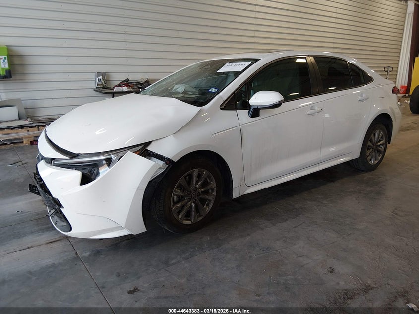 2023 Toyota Corolla VIN JTDBCMFEXPJ011750 IAAI salvage auction — FRONT END, Salvage Title, sold $6,300 on 2026-08-01 (photo 2)