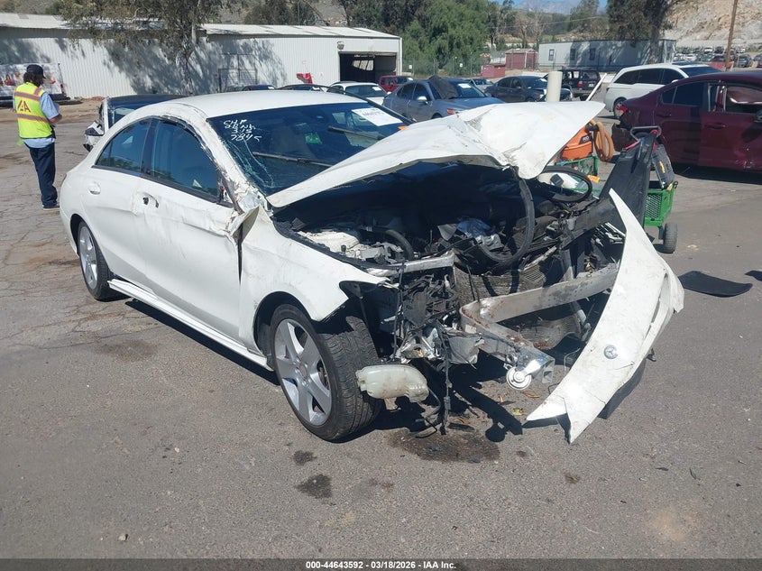 2016 Mercedes-benz Cla-klasse VIN WDDSJ4EB2GN337845 IAAI salvage auction — UNKNOWN, Salvage (California), sold $375 on 2026-07-21 (photo 1)