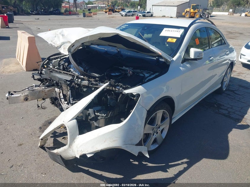 2016 Mercedes-benz Cla-klasse VIN WDDSJ4EB2GN337845 IAAI salvage auction — UNKNOWN, Salvage (California), sold $375 on 2026-07-21 (photo 2)