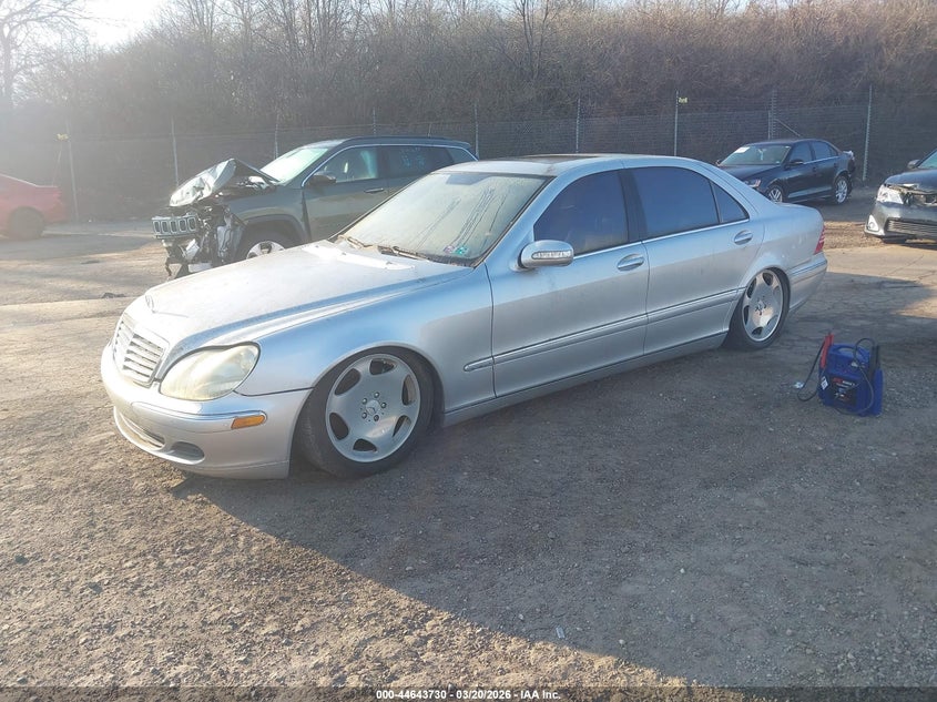2005 Mercedes-benz S class VIN WDBNG76J75A432983 IAAI salvage auction — NORMAL WEAR, Clear (Pennsylvania), sold $725 on 2026-07-10 (photo 2)