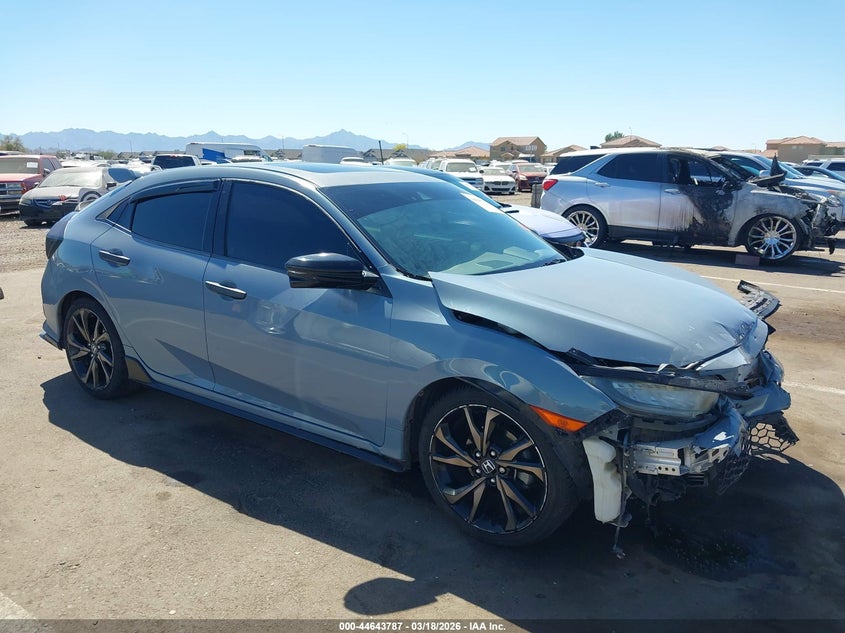 2017 Honda Civic VIN SHHFK7H97HU233109 IAAI salvage auction — FRONT END, Salvage Title, sold $3,150 on 2026-07-21 (photo 1)