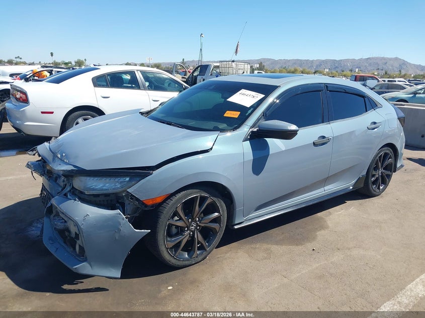 2017 Honda Civic VIN SHHFK7H97HU233109 IAAI salvage auction — FRONT END, Salvage Title, sold $3,150 on 2026-07-21 (photo 2)