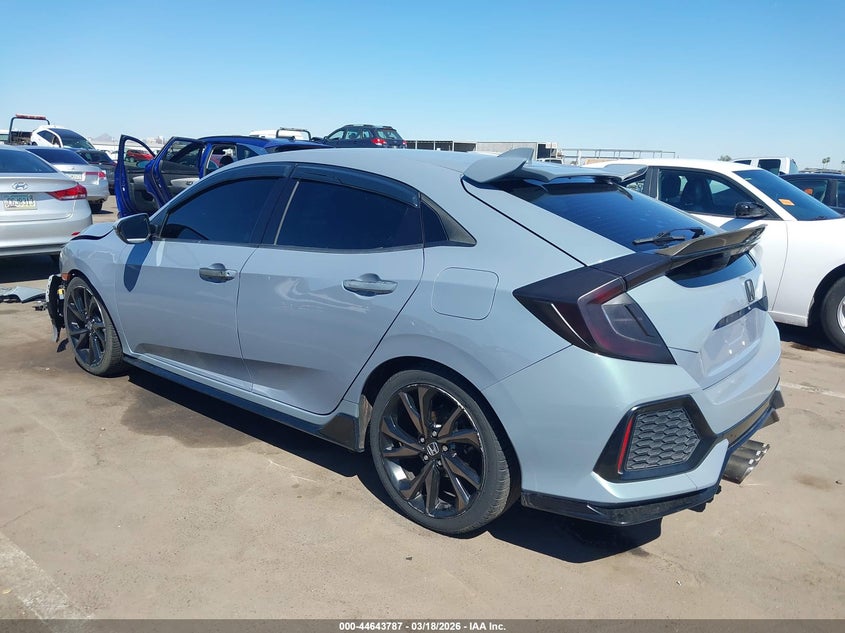 2017 Honda Civic VIN SHHFK7H97HU233109 IAAI salvage auction — FRONT END, Salvage Title, sold $3,150 on 2026-07-21 (photo 3)