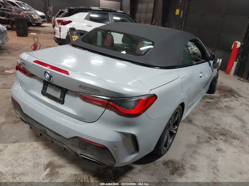 2023 BMW 4er VIN WBA63AT03PCL85014 IAAI salvage auction — FRONT END, Salvage Title, sold $17,500 on 2026-07-14 (photo 4)