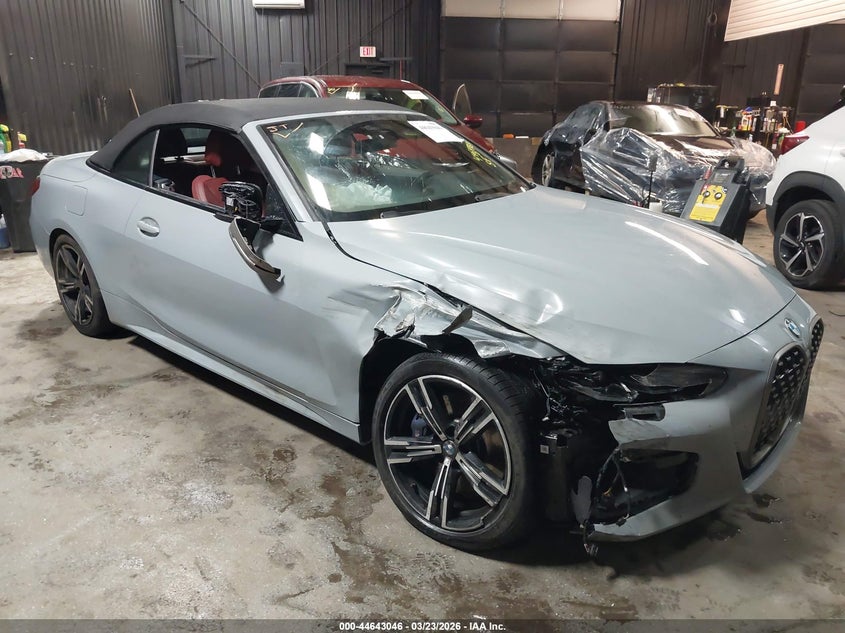 2023 BMW 4er VIN WBA63AT03PCL85014 IAAI salvage auction — FRONT END, Salvage Title, sold $17,500 on 2026-07-14 (photo 6)
