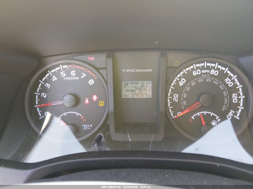 2017 Toyota Tacoma VIN 5TFRX5GNXHX103074 IAAI salvage auction — LEFT SIDE, Wait Title, sold $5,600 on 2026-07-09 (photo 7)