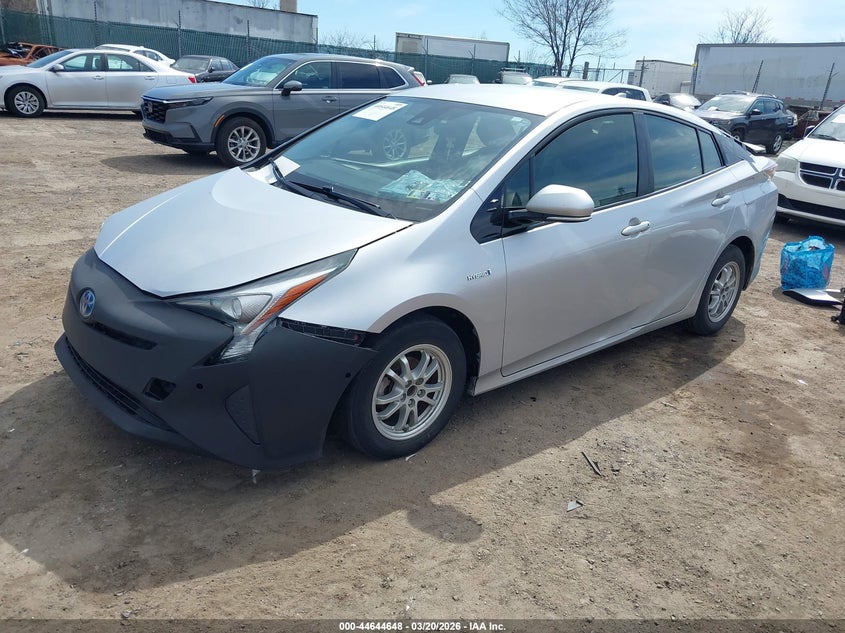 2018 Toyota Prius VIN JTDKBRFU6J3062536 IAAI salvage auction — REAR END, Salvage (Idaho), sold $2,400 on 2026-07-24 (photo 2)