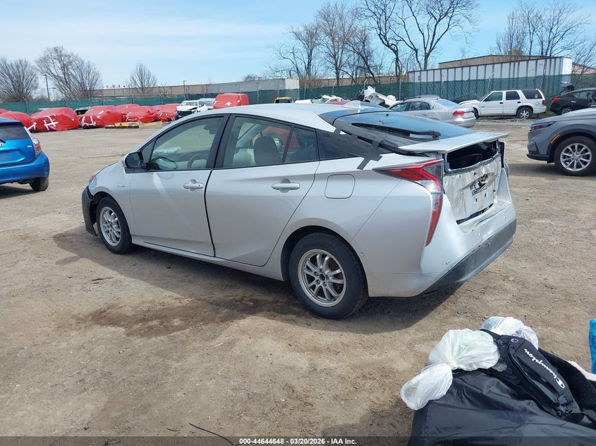 2018 Toyota Prius VIN JTDKBRFU6J3062536 IAAI salvage auction — REAR END, Salvage (Idaho), sold $2,400 on 2026-07-24 (photo 3)