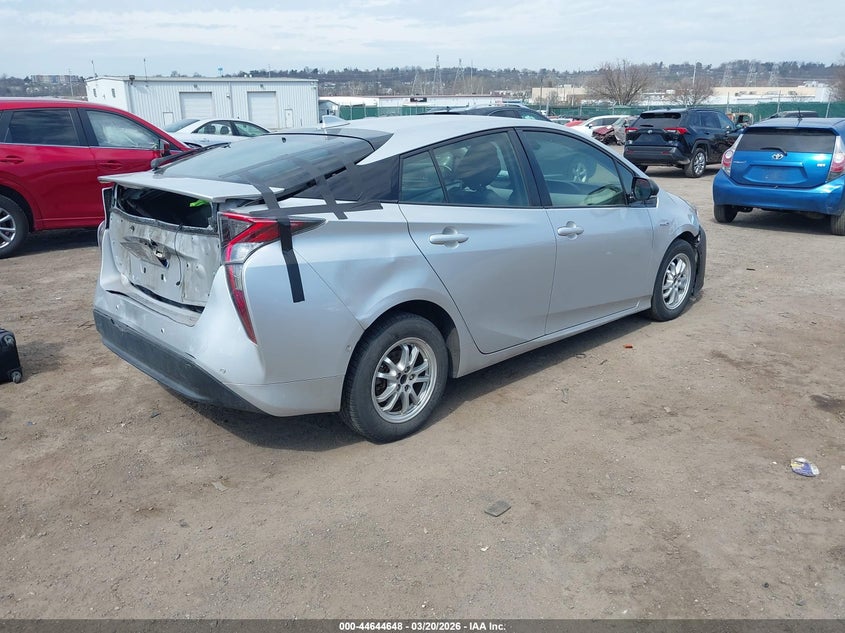 2018 Toyota Prius VIN JTDKBRFU6J3062536 IAAI salvage auction — REAR END, Salvage (Idaho), sold $2,400 on 2026-07-24 (photo 4)