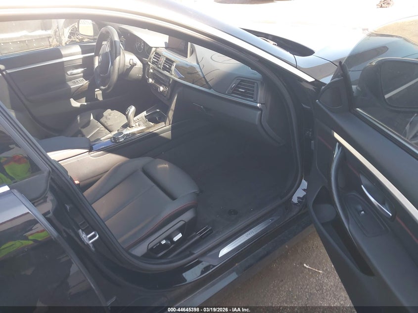 2017 BMW 4er VIN WBA4F9C50HG791822 IAAI salvage auction — LEFT REAR, Salvage (Illinois), sold $6,100 on 2026-07-14 (photo 5)