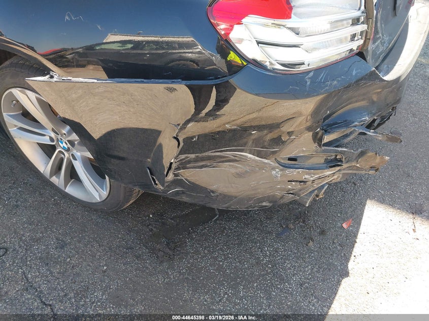 2017 BMW 4er VIN WBA4F9C50HG791822 IAAI salvage auction — LEFT REAR, Salvage (Illinois), sold $6,100 on 2026-07-14 (photo 6)