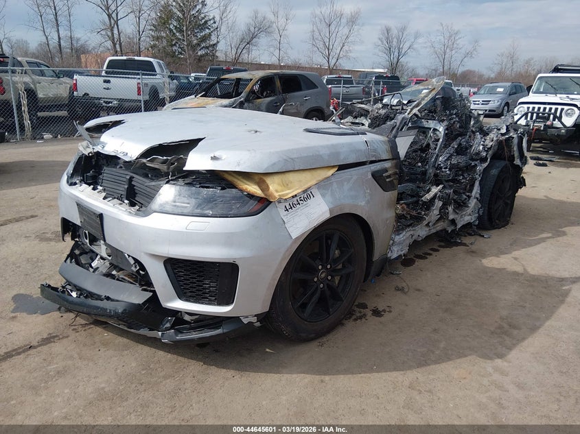 2019 Land rover Range rover sport VIN SALWG2RU6KA868145 IAAI salvage auction — TOTAL BURN, Salvage Title, sold $3,150 on 2026-07-14 (photo 2)