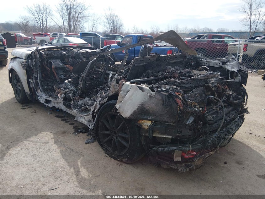 2019 Land rover Range rover sport VIN SALWG2RU6KA868145 IAAI salvage auction — TOTAL BURN, Salvage Title, sold $3,150 on 2026-07-14 (photo 3)