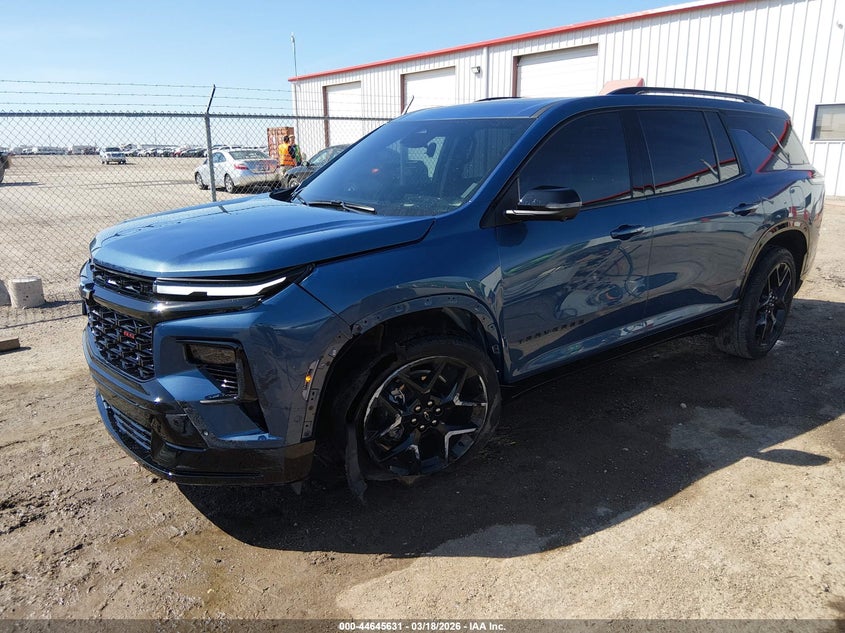 2025 Chevrolet Traverse VIN 1GNERLRS3SJ295231 IAAI salvage auction — RIGHT FRONT, Salvage Title, sold $15,900 on 2026-09-11 (photo 2)