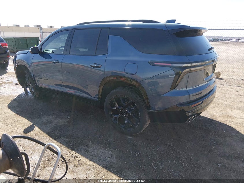 2025 Chevrolet Traverse VIN 1GNERLRS3SJ295231 IAAI salvage auction — RIGHT FRONT, Salvage Title, sold $15,900 on 2026-09-11 (photo 3)