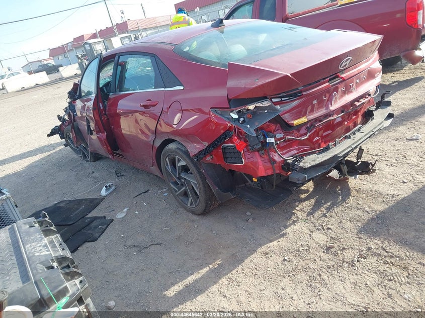 2025 Hyundai Elantra VIN KMHLN4DJ8SU148008 IAAI salvage auction — FRONT END, Salvage Title, sold $425 on 2026-07-23 (photo 3)