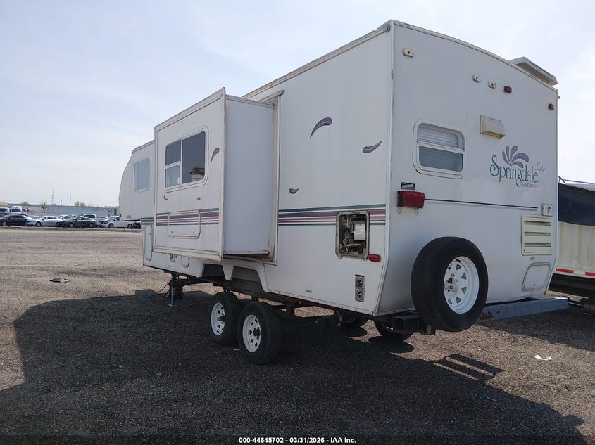 2000 Keystone Springdale VIN 4YDF24027Y3012609 IAAI salvage auction — HAIL, Salvage (Kansas), sold $675 on 2026-09-18 (photo 3)
