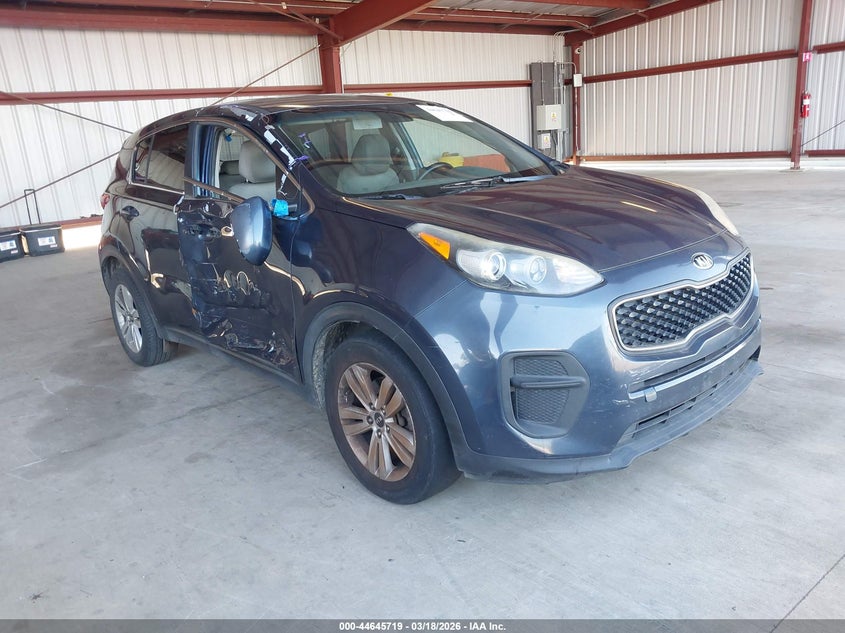 2017 Kia Sportage VIN KNDPM3AC6H7136245 IAAI salvage auction — RIGHT SIDE, Salvage (Texas), sold $1,700 on 2026-07-21 (photo 1)