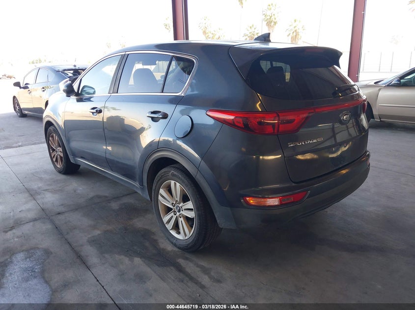 2017 Kia Sportage VIN KNDPM3AC6H7136245 IAAI salvage auction — RIGHT SIDE, Salvage (Texas), sold $1,700 on 2026-07-21 (photo 3)