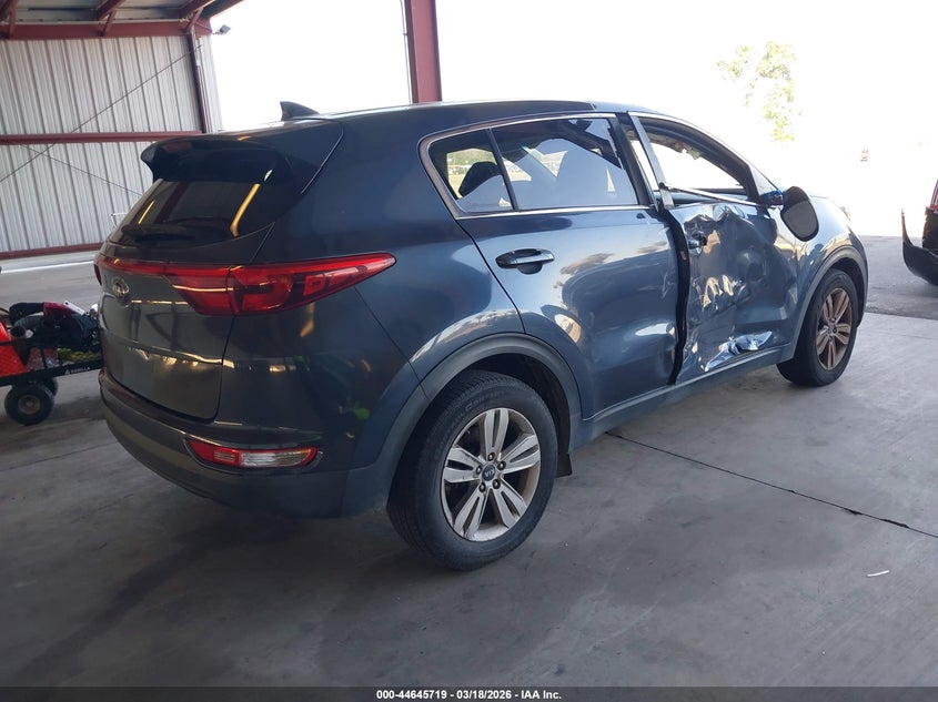 2017 Kia Sportage VIN KNDPM3AC6H7136245 IAAI salvage auction — RIGHT SIDE, Salvage (Texas), sold $1,700 on 2026-07-21 (photo 4)