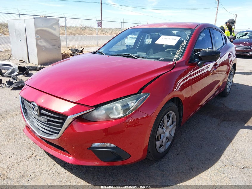 2015 Mazda 3 VIN JM1BM1T77F1231492 IAAI salvage auction — FRONT END, Salvage Title, sold $1,950 on 2026-08-24 (photo 2)