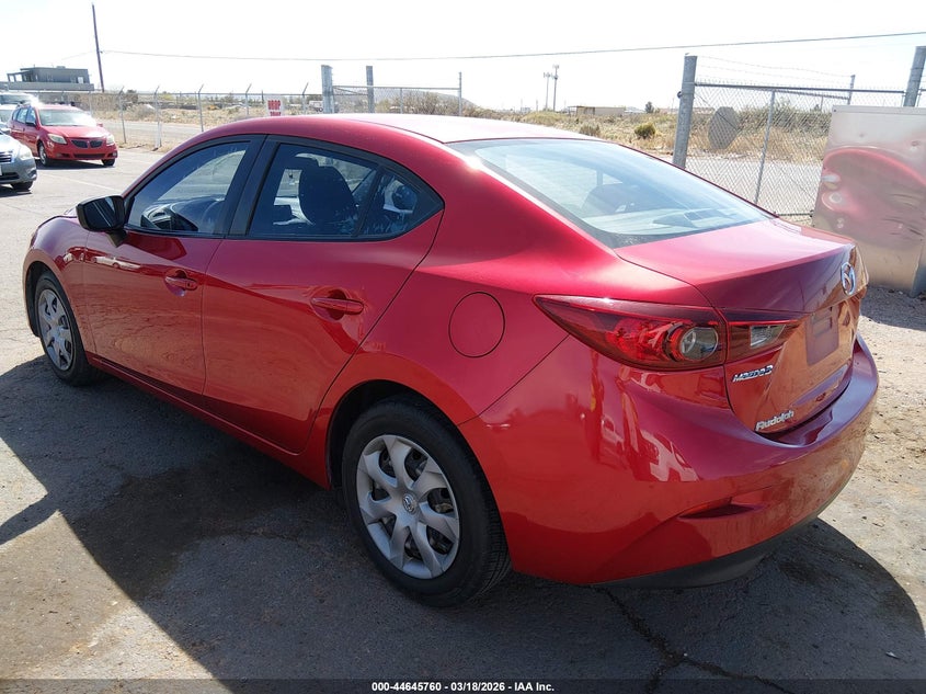 2015 Mazda 3 VIN JM1BM1T77F1231492 IAAI salvage auction — FRONT END, Salvage Title, sold $1,950 on 2026-08-24 (photo 3)