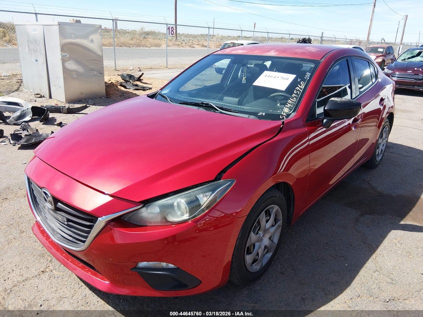2015 Mazda 3 VIN JM1BM1T77F1231492 IAAI salvage auction — FRONT END, Salvage Title, sold $1,950 on 2026-08-24 (photo 6)