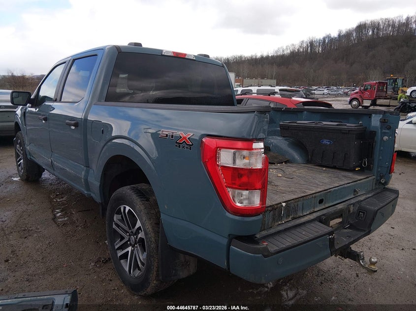 2023 Ford F-150 VIN 1FTFW1E58PKD15646 IAAI salvage auction — LEFT FRONT, Salvage (West Virginia), sold $10,500 on 2026-07-29 (photo 3)