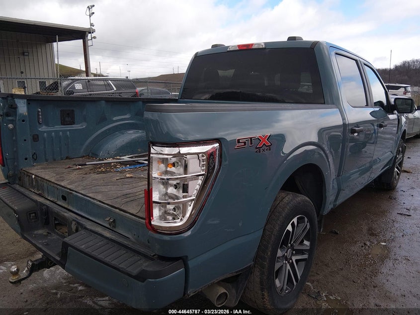 2023 Ford F-150 VIN 1FTFW1E58PKD15646 IAAI salvage auction — LEFT FRONT, Salvage (West Virginia), sold $10,500 on 2026-07-29 (photo 4)
