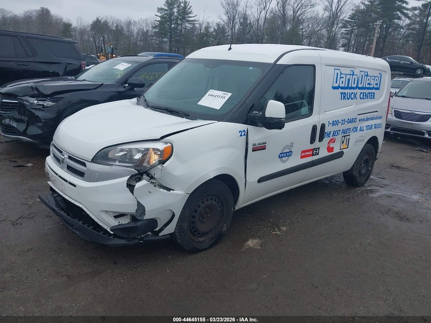 2018 Ram Promaster city VIN ZFBERFBB8J6J23575 IAAI salvage auction — FRONT END, Salvage Title, sold $475 on 2026-07-10 (photo 2)